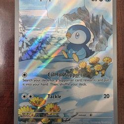 Pokemon Piplup 98/94 Phantasmal Flames Illustration Art Rare Holo NM/M 🐧