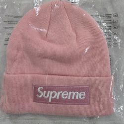Pink Supreme Beanie 
