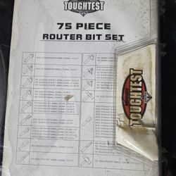 75 Pc Router Bit Set