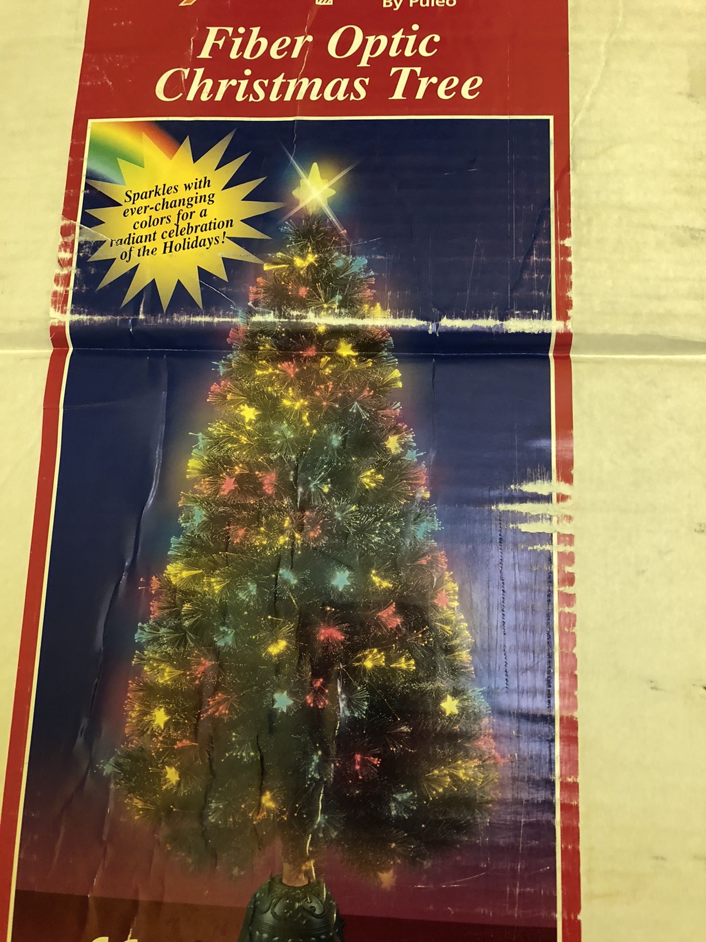 Christmas Tree - Fiber Optic - Color Changing