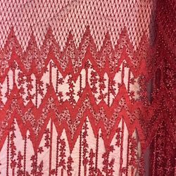 Hand Beaded Lace By The Roll