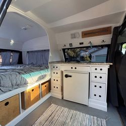 converted Ford E-350