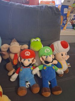 Mario plush set