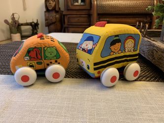 Melissa & Doug K's Kids Pull-Back Vehicle Set Of 2