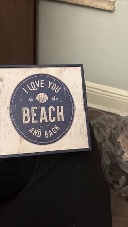 I love you to the beach and back