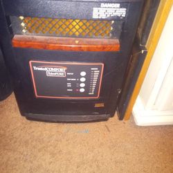 working eden floor  heater on wheels