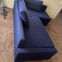 Sleeper Sectional Sofa with Storage Chaise