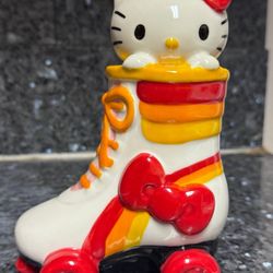 Hello Kitty Skate Figurine Ceramic