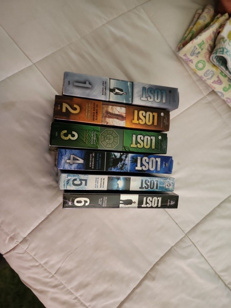 Lost Complete DVD Series 1- 6 Bundle