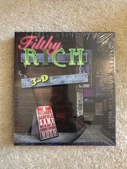 Filthy Rich Board Game The 3-D Game of Capitalism