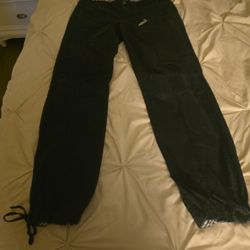 Black Volcom Pants Size 9