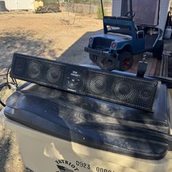 Boss Sound Bar For sxs Etc.  