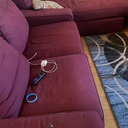IKEA Sofa Vas A Glue Stain  Purple 