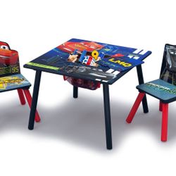 Cars toy Storage And Table 