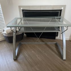 Glass Desk