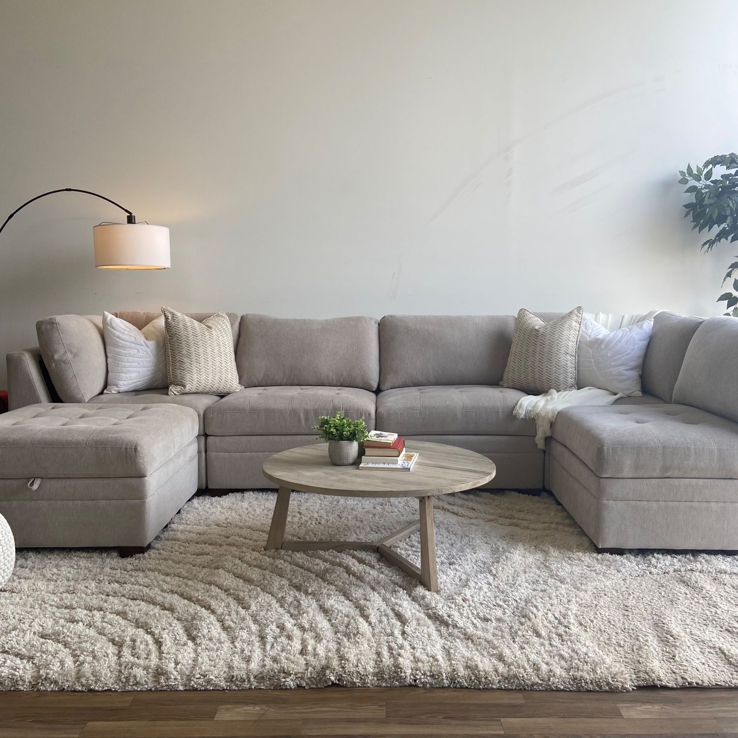 Thomasville Grey Modular Sectional