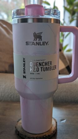 Stanley Tulle Quencher 40oz Tumbler Pink Multicolor in Stainless