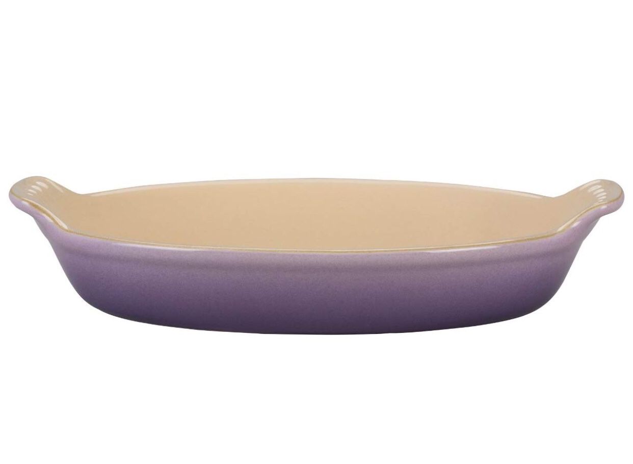 New Le Creuset Provence Stoneware Au Gratin Oval Heritage Dish