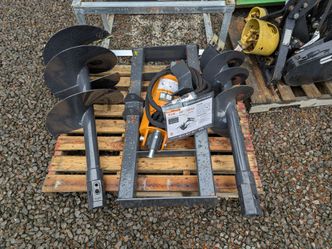 Wolverine Skid Steer Auger 12" + 18" Bits
