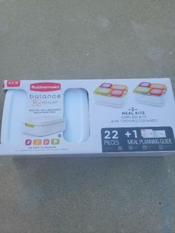 Rubbermaid Balance 2 Pack Meal Kits