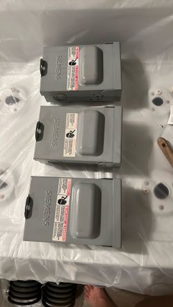 Siemens pull out disconnect switch