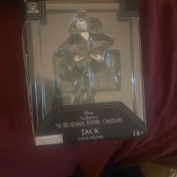 Nightmare Before Christmas Jack Vinyl With 2pc Halloween Movies