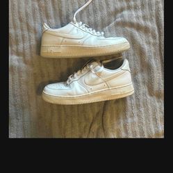 White AF1 Sz 12