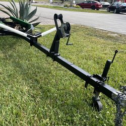 Galvanized Jet Ski Trailer Or Small Boat Up To 16’ New Coupler, New Wheels. Ready To Load….