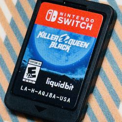 Killer Queen Black - Nintendo Switch  Tested/Working Game Only Tested