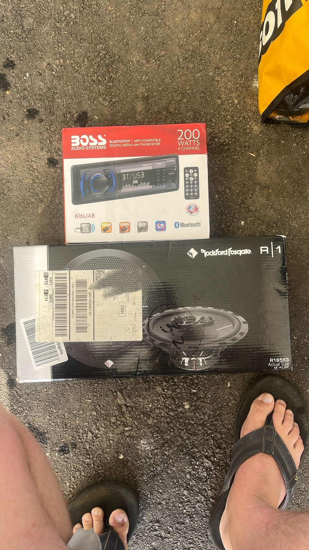 Boss Audio Radio Rockford Fosgate Speakers