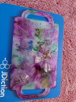 Tray Hand- crafted Resin