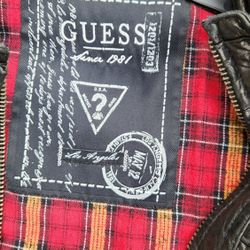 Leather Jackets Bod & Christensen and Guess 