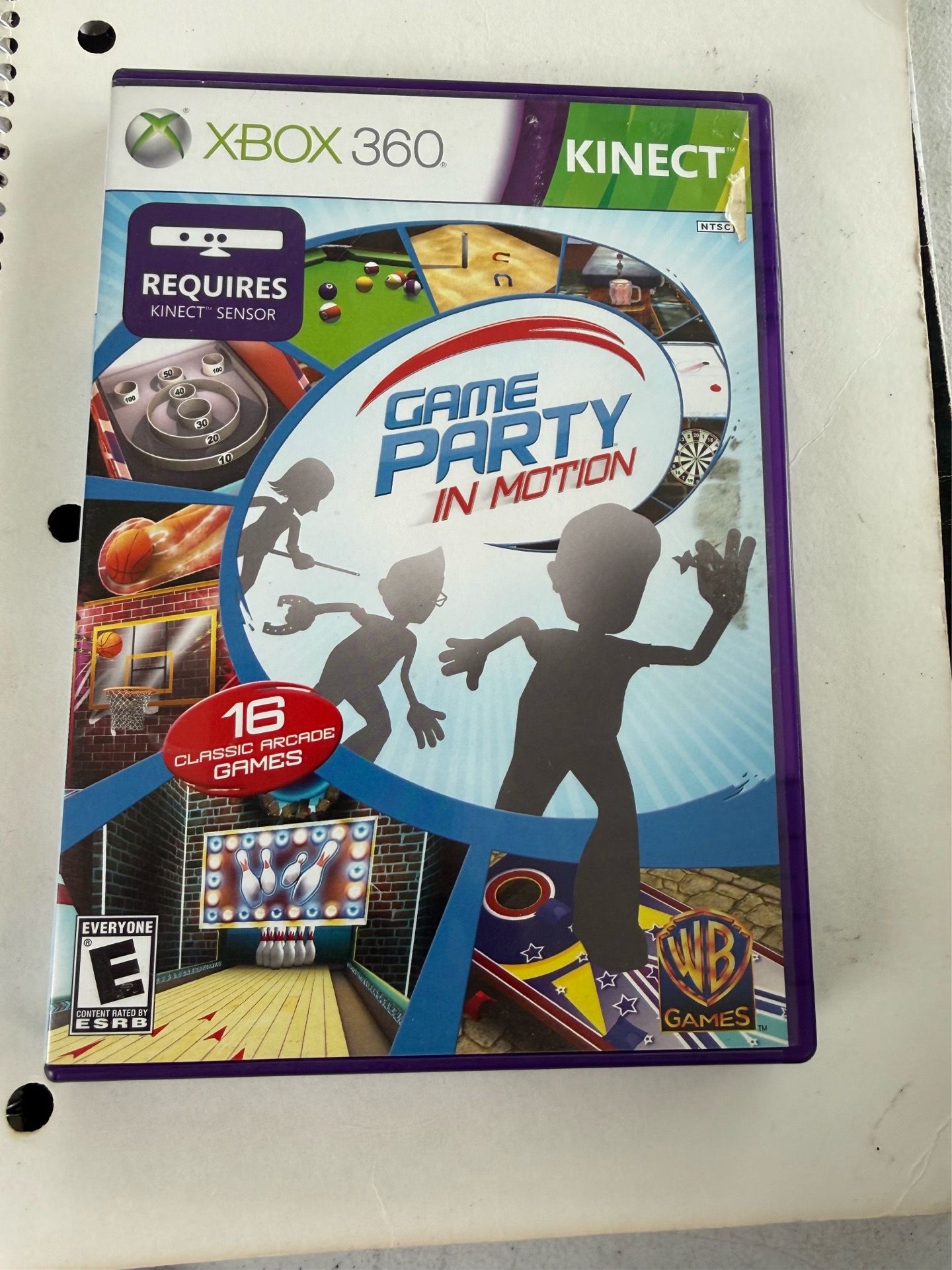 Game part on motion Xbox 360