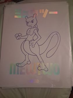 Pokémon poster collection "30 th anniversary collection "jigglypuff, mewtwo,mew,charzard
