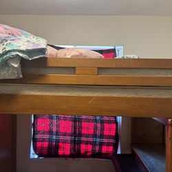 Twin Size Desk Bed 