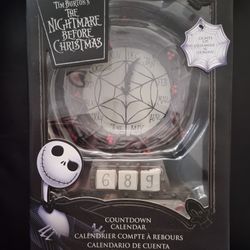 Limited Edition Nightmare Before Christmas Countdown Clock
