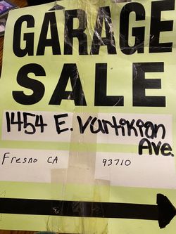 Yard Sale Saturday 4/9/22