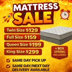 BRAND NEW MATTRESSES FOR SALE!!!