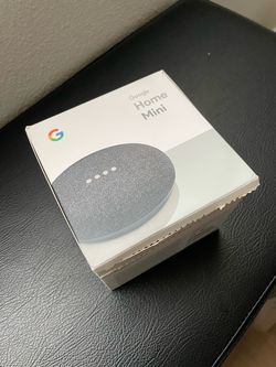 Google Home Mini – Charcoal – Open Box, Never Used