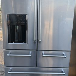 KitchenAid refrigerator 5-door $720 3-month warranty Delivery included