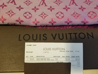 LOUIS VUITTON LOUIS VUITTON shawl scarf Brown Used Women LV