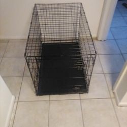 large dog crate $20