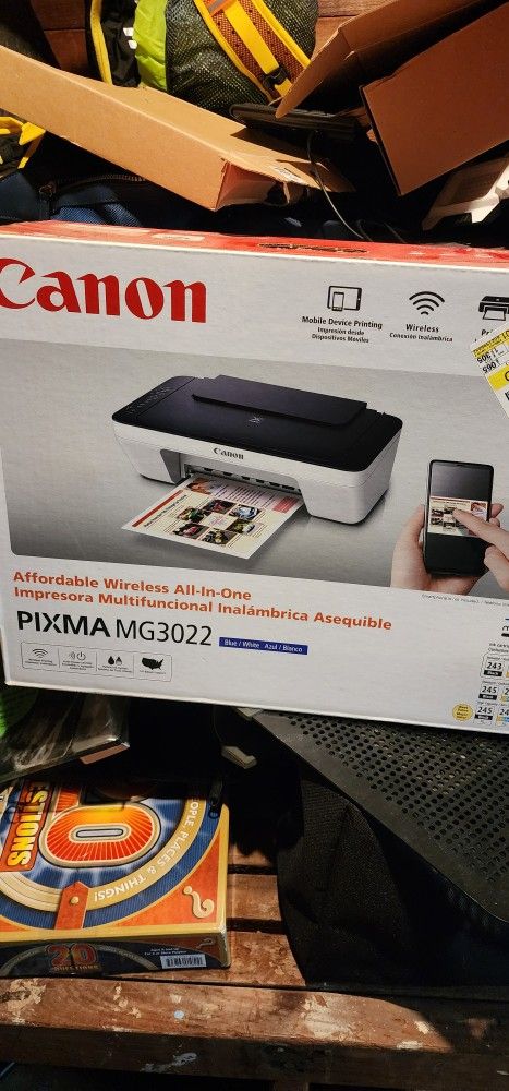 Canon Pixma Wireless All In One Printer Brand New