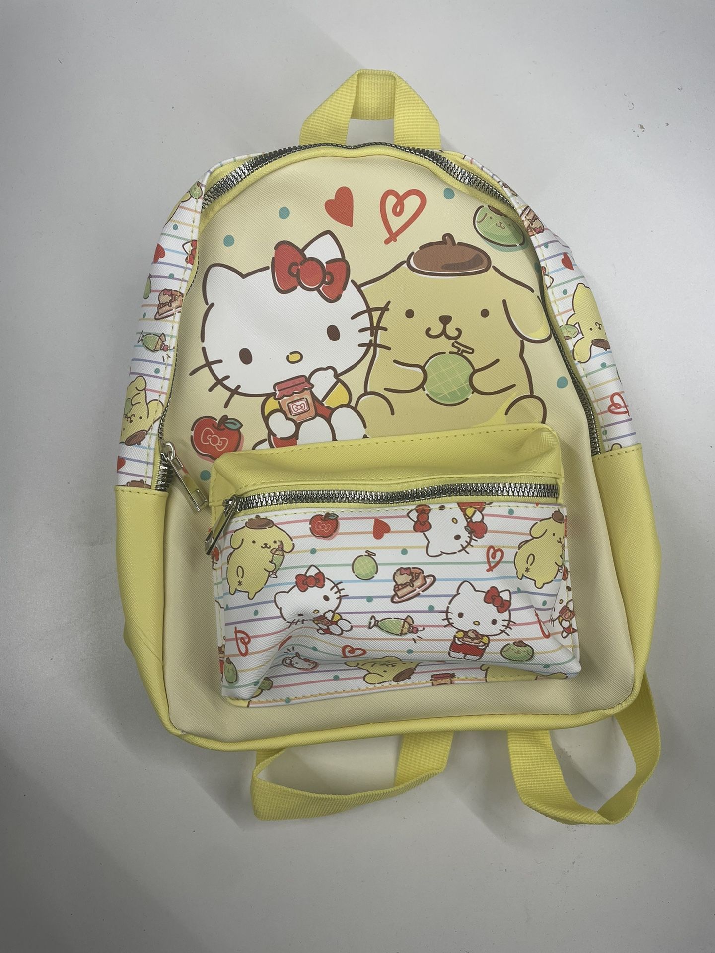 Yellow Hello Kitty Backpack