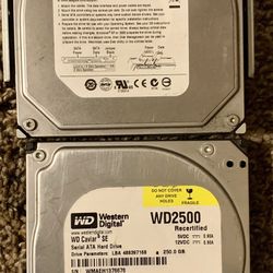 Hard Drives 250GB