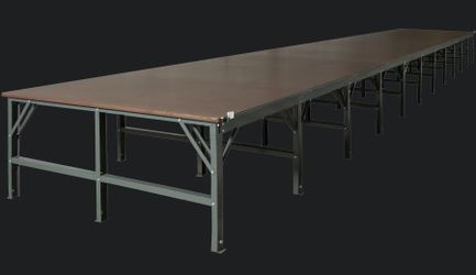 36ft Industrial Fabric Cutting Table