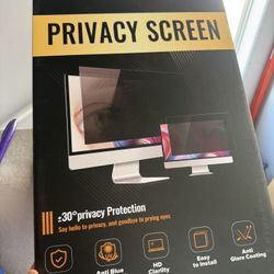 Magnetic 24 Inch Privacy Screen for Computer Monitor 16:9 Aspect Ratio