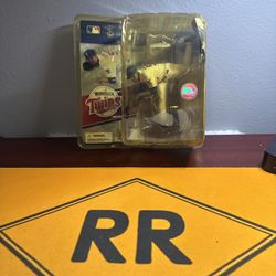 McFarlane MLB Series 15 Johan Santana 2006 Minnesota Twins Damaged Box