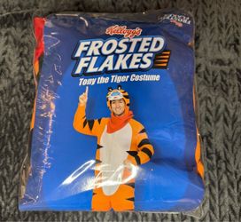 Costume Tony the Tiger onesie (Frosted Flakes)