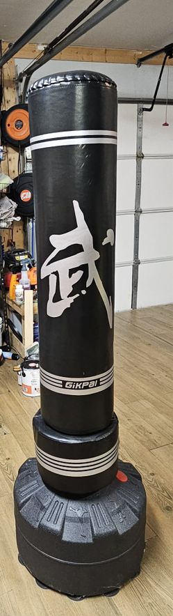 Freestanding Punching Bag With Weighted Bottom